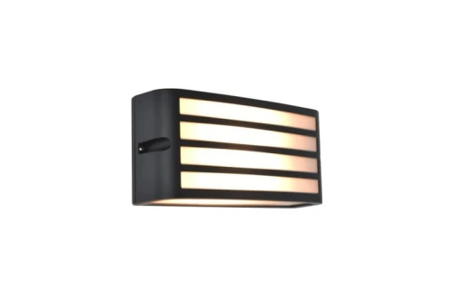 Kinkiet zewnętrzny ZEBRA szary E27 IP44