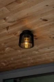 Lampa sufitowa zewnętrzna SHYNE czarny E27 IP54