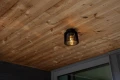 Lampa sufitowa zewnętrzna SHYNE czarny E27 IP54