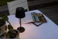Zewnętrzna lampka stołowa ROBLE czarny LED dim. 1,1W 3000K IP54