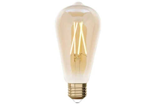 Żarówka filamentowa Amber ST64 LED dim. 7,5W E27 2700-6500K LUTEC CONNECT