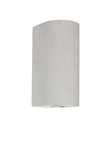 Kinkiet zewnętrzny BUENAVISTA biały beton 2xGU10 IP65