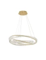 Lampa wisząca BAUTA złoty | kryształ sr.80cm. LED dim. 70W 3500K