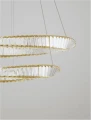 Lampa wisząca BAUTA złoty | kryształ sr.80cm. LED dim. 70W 3500K