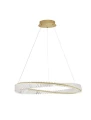 Lampa wisząca BAUTA złoty | kryształ sr.80cm. LED dim. 45W 3500K