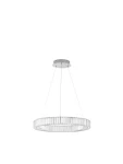 BAUTA chrom | kryształ sr.60cm. LED dim. 41W 3500K Lampa wisząca
