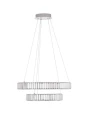 Lampa wisząca BAUTA chrom | kryształ sr.60cm. LED dim. 46W 3500K