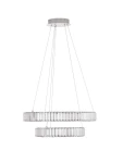 BAUTA chrom | kryształ sr.60cm. LED dim. 46W 3500K Lampa wisząca
