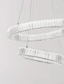 Lampa wisząca BAUTA chrom | kryształ sr.60cm. LED dim. 46W 3500K