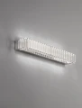 Kinkiet wewnętrzny BAUTA chrom | kryształ LED 19W 3500K