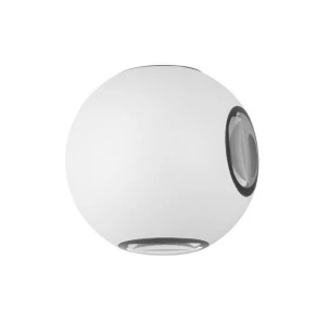 QUIJORNA biały piaskowy LED 4x1W 3000K IP54 Kinkiet zewnętrzny