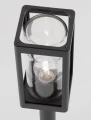 Lampa ogrodowa stojąca JUCHITAN ciemny antracyt wys. 50cm. E27