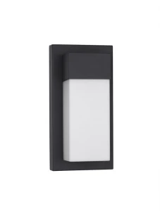 BACUSA czarny piaskowy LED 18W 3000K IP65 Kinkiet zewnętrzny