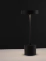 Zewnętrzna lamka stołowa ściemnialna ZITACUARO czarny LED Dim USB