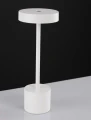 Zewnętrzna lamka stołowa ściemnialna ZITACUARO biały LED Dim USB
