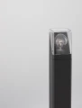 Lampa ogrodowa stojąca BARCA kwadrat antracyt wys. 65cm.