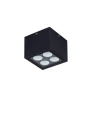 Downlight zewnętrzny MOQUEGUA czrny piaskowy LED 8W 3000K IP54