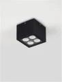 Downlight zewnętrzny MOQUEGUA czrny piaskowy LED 8W 3000K IP54