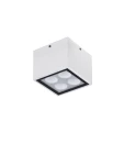 MOQUEGUA biały piaskowy LED 8W 3000K IP54 Downlight zewnętrzny