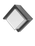 PETIONVILLE ciemnoszary LED 12W 3000K IP65 Kinkiet zewnętrzny