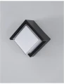 Kinkiet zewnętrzny PETIONVILLE ciemnoszary LED 12W 3000K IP65