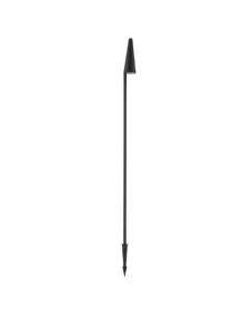 CUAUTLA czarny wys. 1,5m. LED 8,5W 3000K IP54 Lampa ogrodowa stojąca