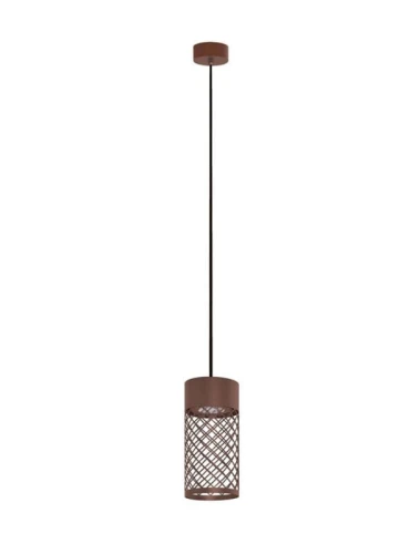 Lampa zewnętrzna wisząca DONZUELA rdzawy LED