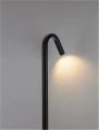 Lampa ogrodowa stojąca QUIBDO czarny piaskowy wys. 60cm. LED