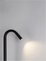Lampa ogrodowa stojąca QUIBDO czarny piaskowy wys. 60cm. LED