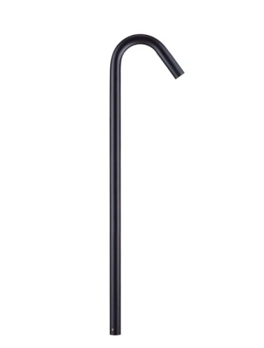 Lampa ogrodowa stojąca QUIBDO czarny piaskowy wys. 80cm. LED