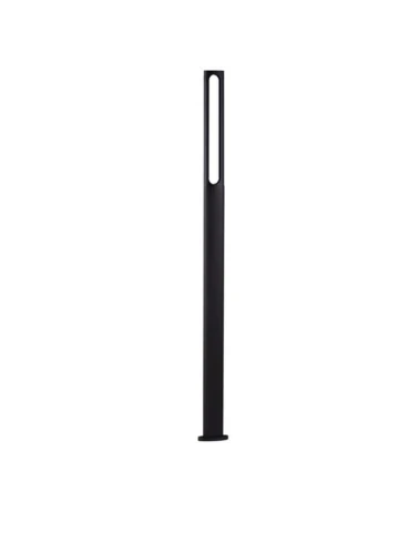 Lampa ogrodowa stojąca LUNQUERA ciemny antracyt wys. 2m.
