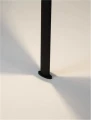 Lampa ogrodowa stojąca LUNQUERA ciemny antracyt wys. 2m.