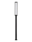 ONOFRE okrągły ciemny antracyt wys. 2,20m. LED 16W 3000K IP65 Lampa ogrodowa stojąca