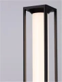 Lampa ogrodowa stojąca ONOFRE kwadrat ciemny antracyt wys. 2,20m.