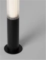 Lampa ogrodowa stojąca MONSECA czarny piaskowy wys. 1,05m.
