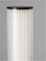 Lampa ogrodowa stojąca MONSECA czarny piaskowy wys. 1,05m.