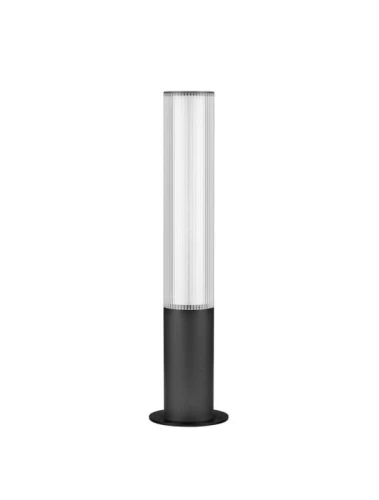 Lampa ogrodowa stojąca MONSECA czarny piaskowy wys. 65cm.