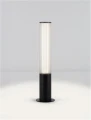 Lampa ogrodowa stojąca MONSECA czarny piaskowy wys. 65cm.