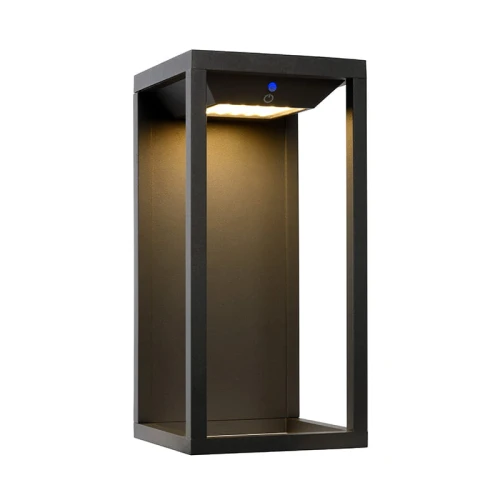 Kinkiet zewnętrzny solarny LED 2,2W TENSO SOLAR LUCIDE 278910230  5411212271631 lampynox noxbox www.lampynox.pl 1.jpg