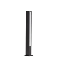 CARMIZO czarny piaskowy wys. 60cm. LED przód-tył 12W 3000K IP65 Lampa ogrodowa stojąca