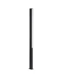 Lampa ogrodowa stojąca CARMIZO czarny piaskowy wys. 1,50m. LED przód-tył