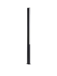 CARMIZO czarny piaskowy wys. 1,50m. LED przód-tył 23W 3000K IP65 Lampa ogrodowa stojąca