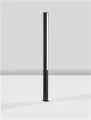 Lampa ogrodowa stojąca CARMIZO czarny piaskowy wys. 1,50m. LED przód-tył