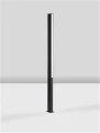 Lampa ogrodowa stojąca CARMIZO czarny piaskowy wys. 1,50m. LED przód-tył