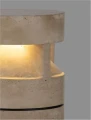 Lampa ogrodowa stojąca REVARIO marmur beżowy-biały wys. 54cm.