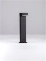 Lampa ogrodowa stojąca CALMARE czarny pisakowy wy. 50cm. LED COB