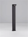 Lampa ogrodowa stojąca CALMARE czarny pisakowy wy. 90cm. LED COB