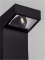 Lampa ogrodowa stojąca CALMARE czarny pisakowy wy. 90cm. LED COB