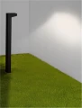 Lampa ogrodowa stojąca CALMARE czarny pisakowy wy. 90cm. LED COB