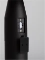 Solarna lampa ogrodowa stojąca FRAVELA solar czarny piaskowy wys. 50cm. PIR